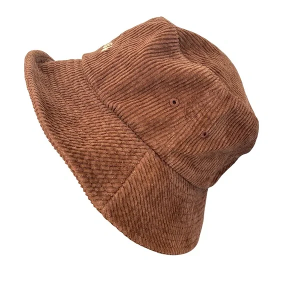 Rip Curl Cord Surf Bucket Hat Brown Curduroy Beach Y2K Beach 90s - Picture 3 of 9